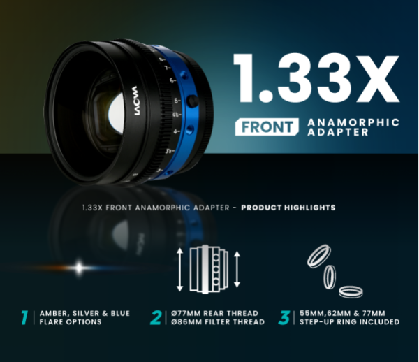1.33X Front Anamorphic Adapter - Laowa Cinema Lenses